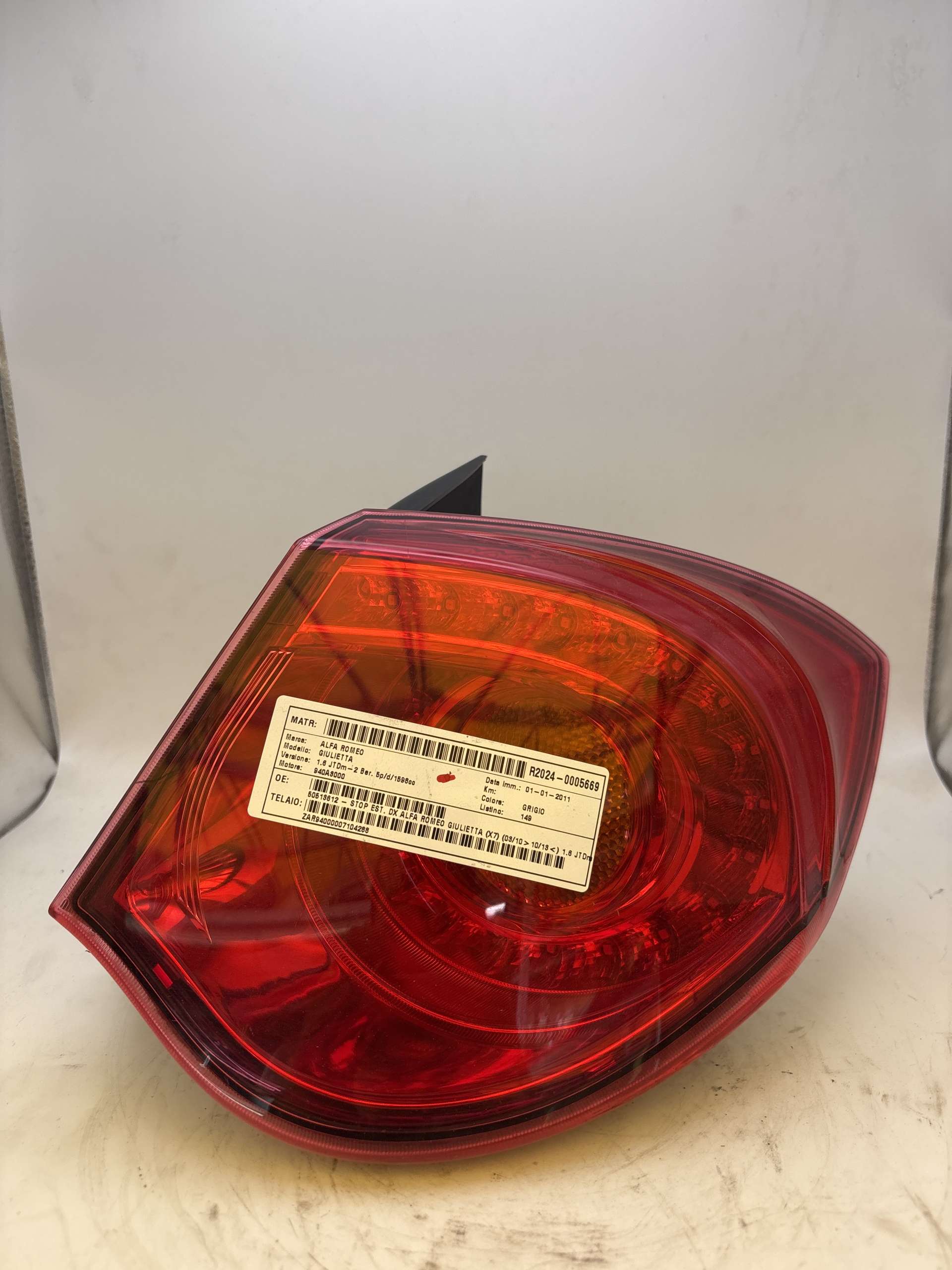 Fanale Posteriore esterno destro ALFA ROMEO GIULETTA 2013