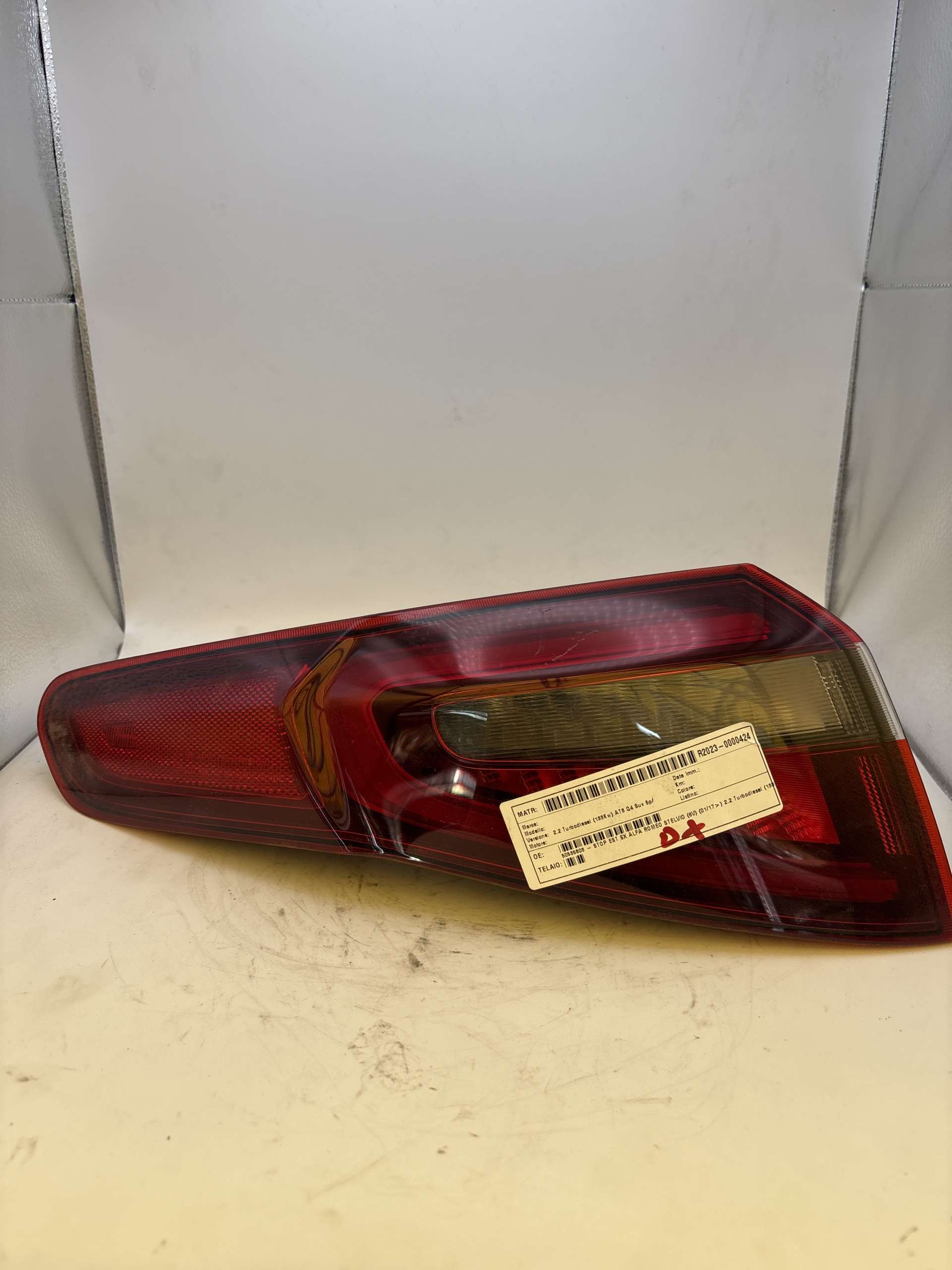 Fanale Posteriore esterno sinistro NERO ALFA ROMEO STELVIO 2017