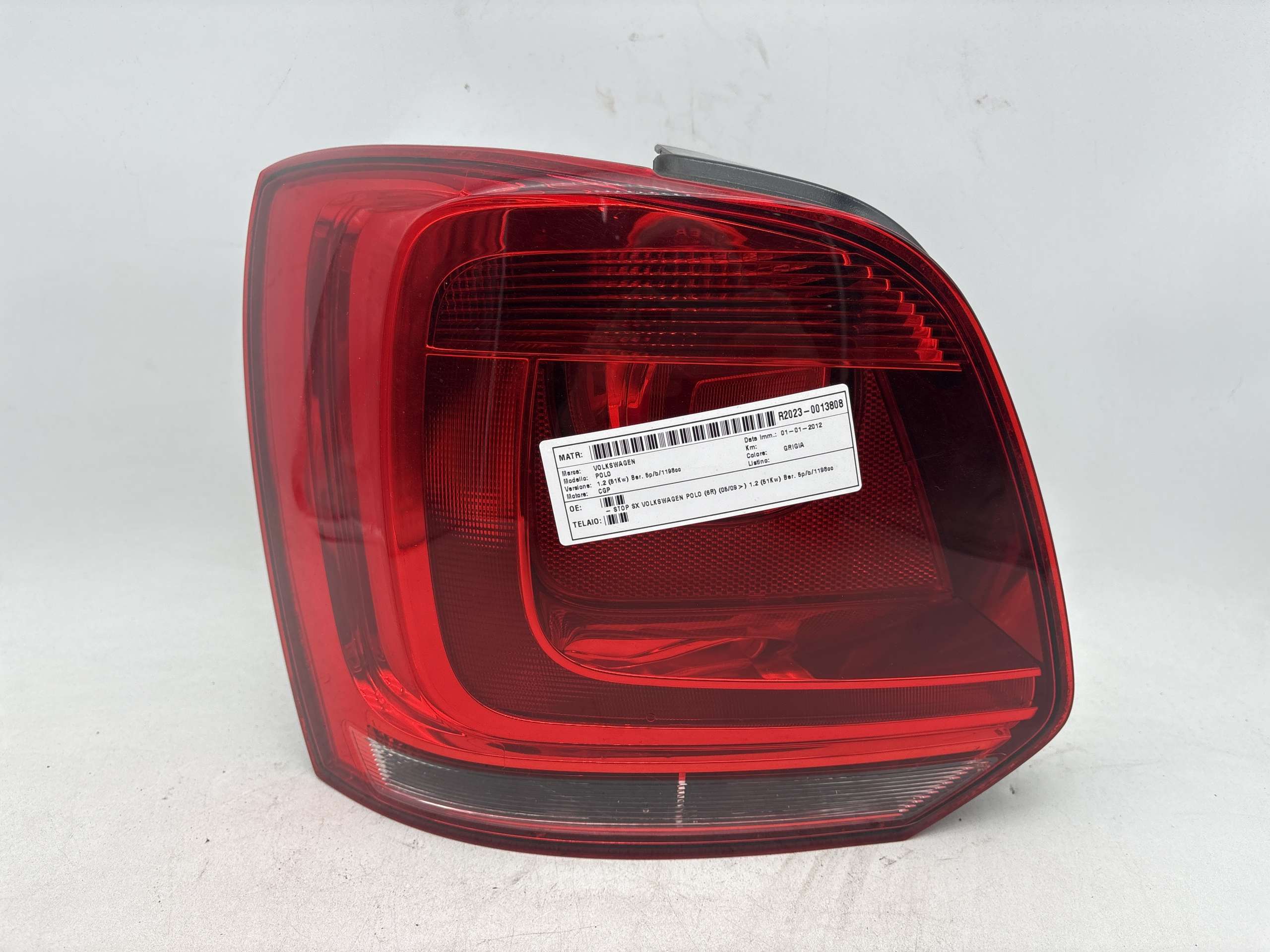 Fanale Posteriore sinistro VOLKSWAGEN POLO 6R 2009
