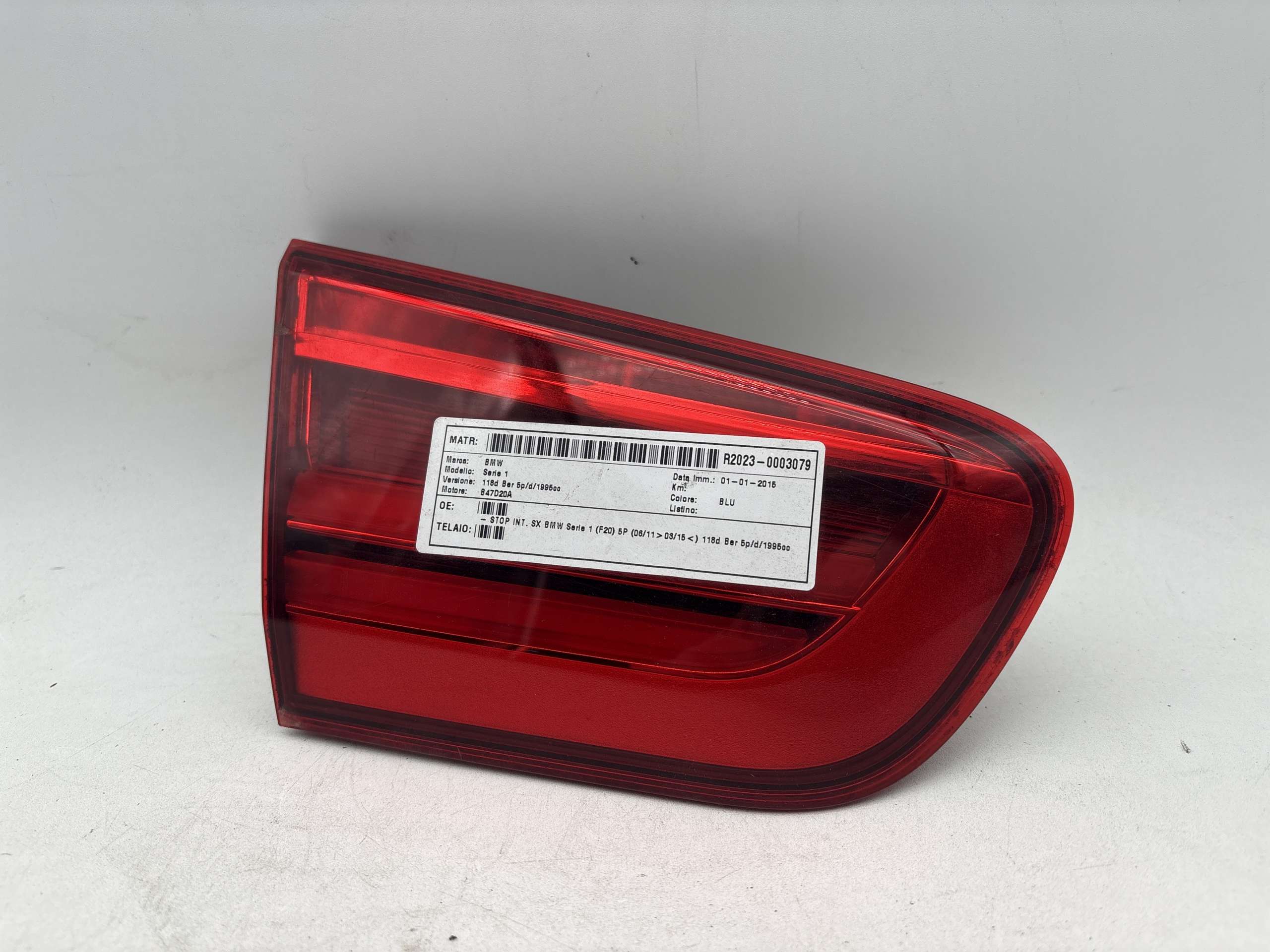Fanale posteriore interno sinistro BMW Serie 1 F20 (2015)
