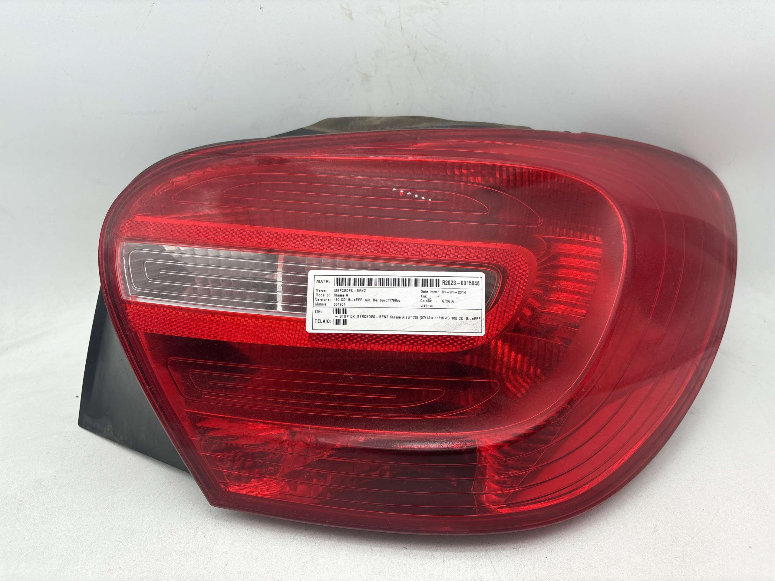 Fanale Posteriore destro MERCEDES CLASSE A W176  2012-2015