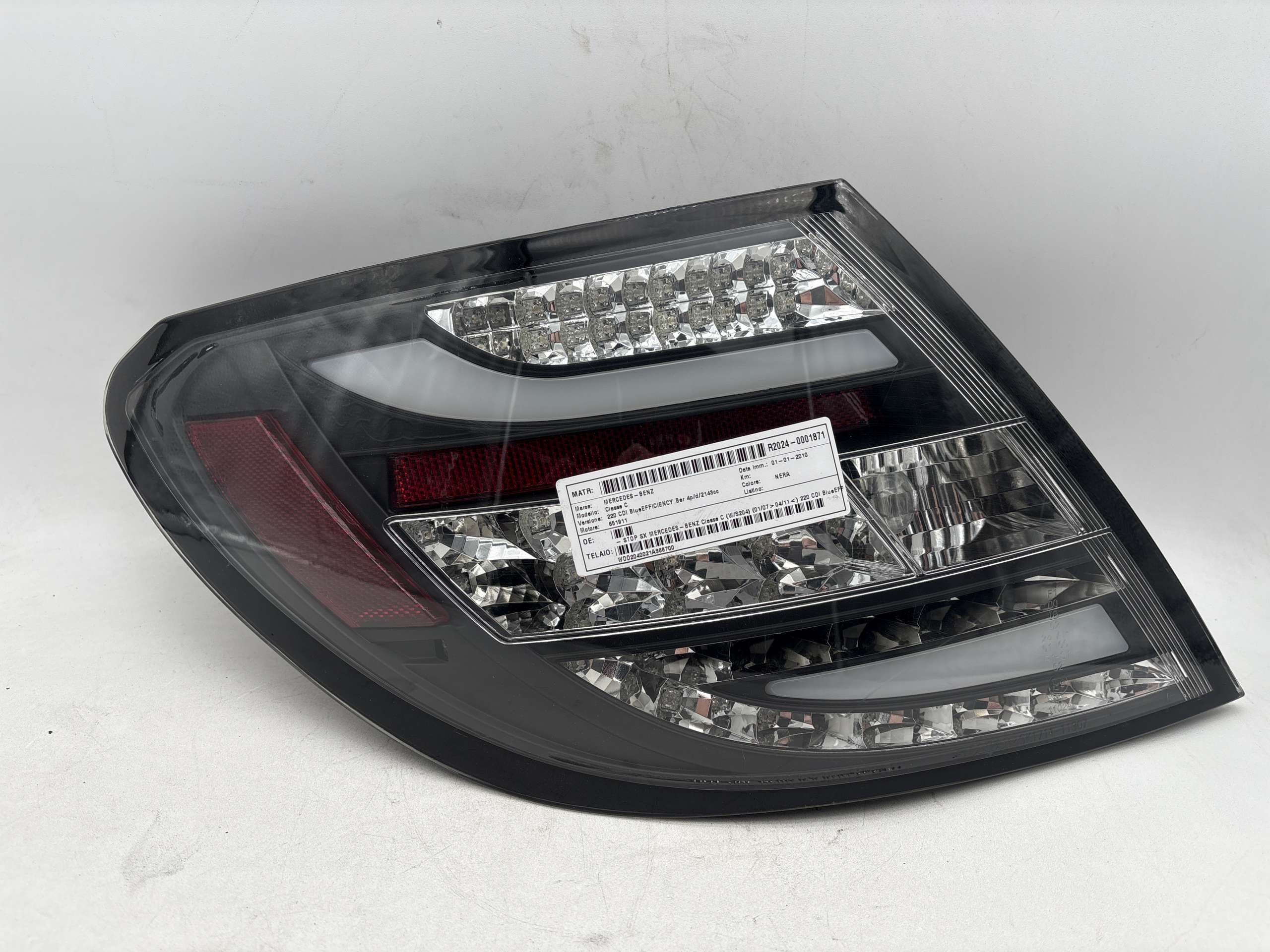 Fanale Posteriore sinistro MERCEDES CLASSE C W204 2007-2011