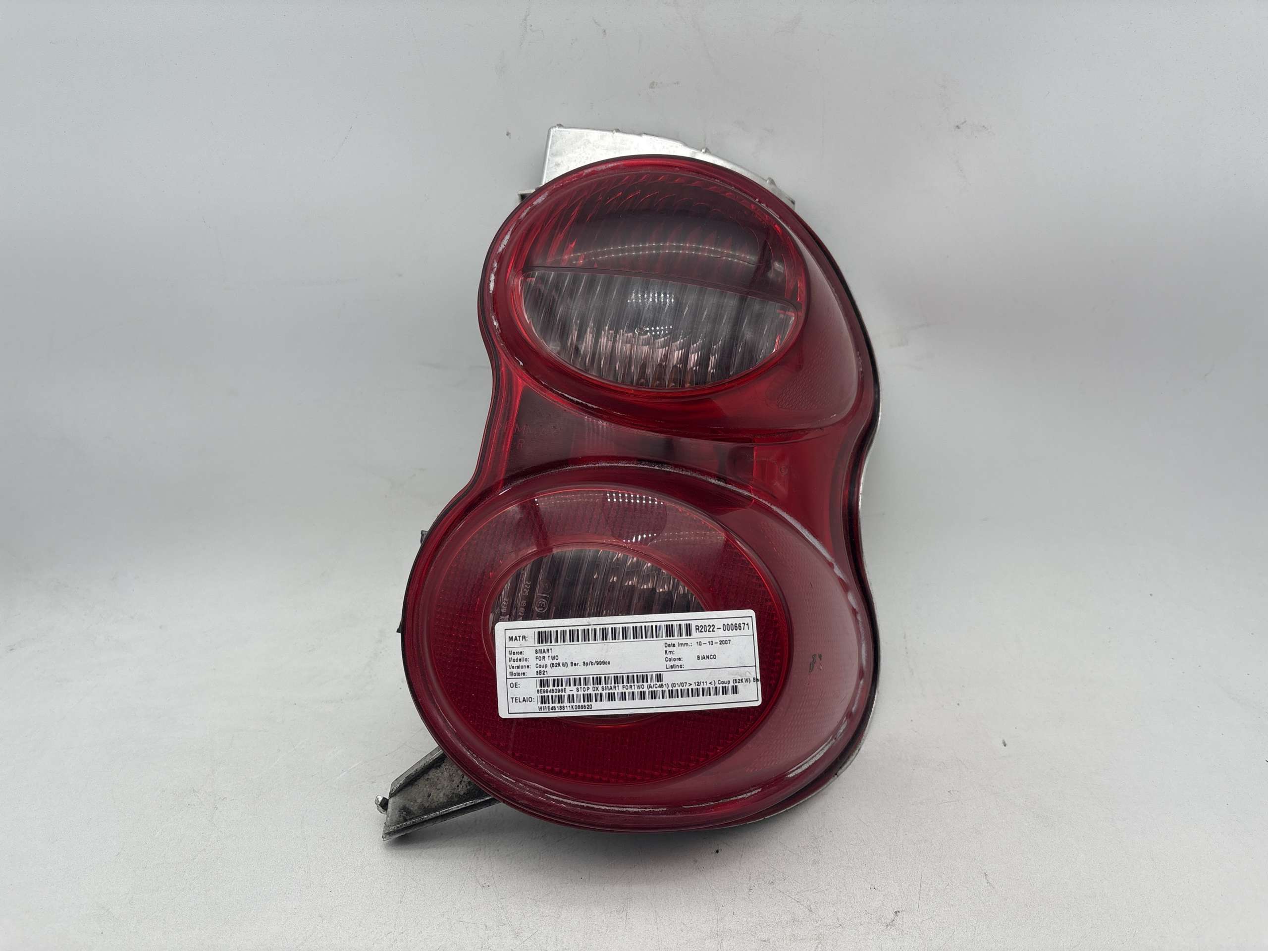 Fanale Posteriore destro SMART FORTWO 451 2007-2011