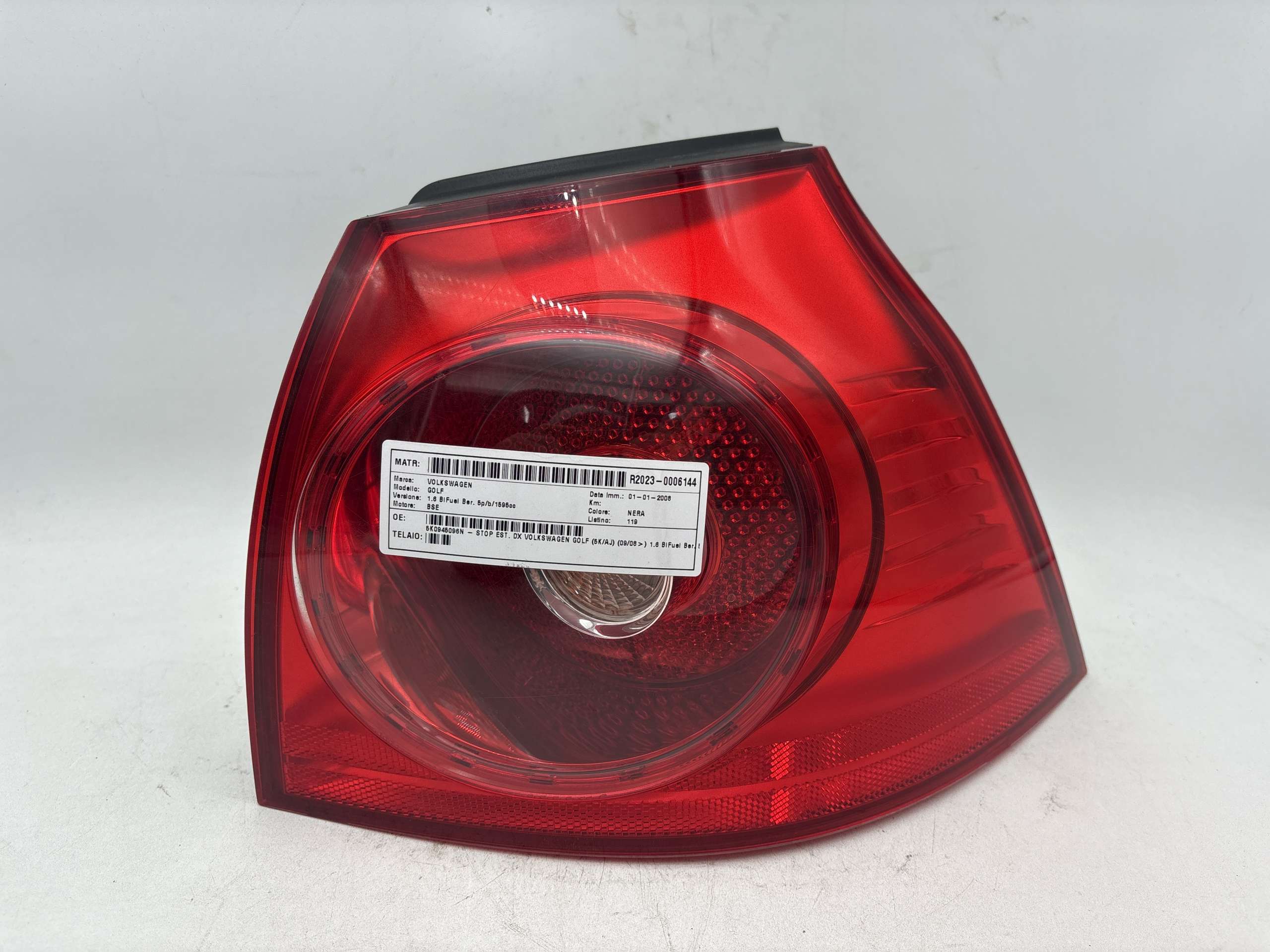 Fanale Posteriore esterno destro VOLKSWAGEN GOLF 5 1K 2003-2009