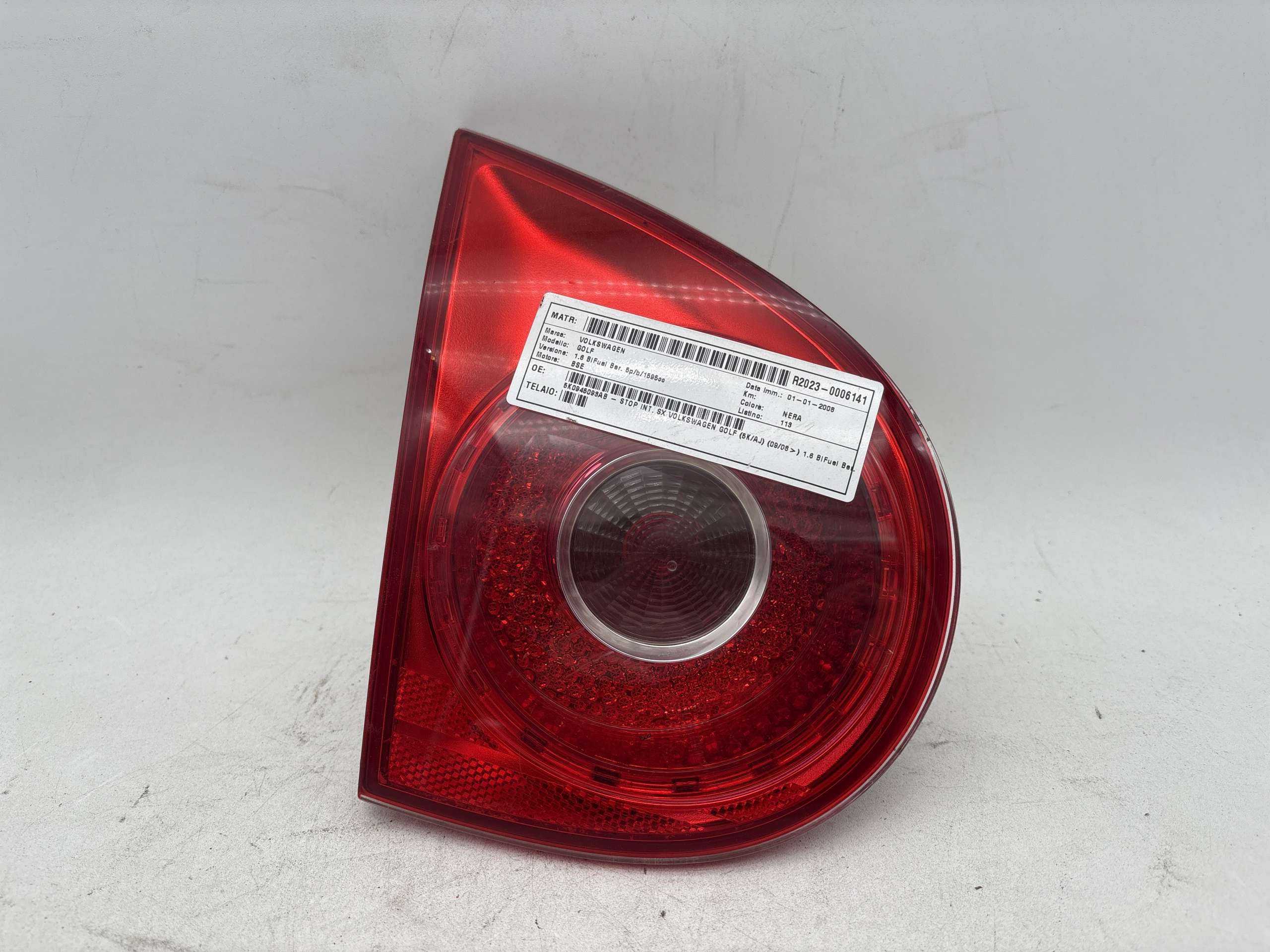 Fanale Posteriore interno sinistro VOLKSWAGEN GOLF 5 1K 2003-2009