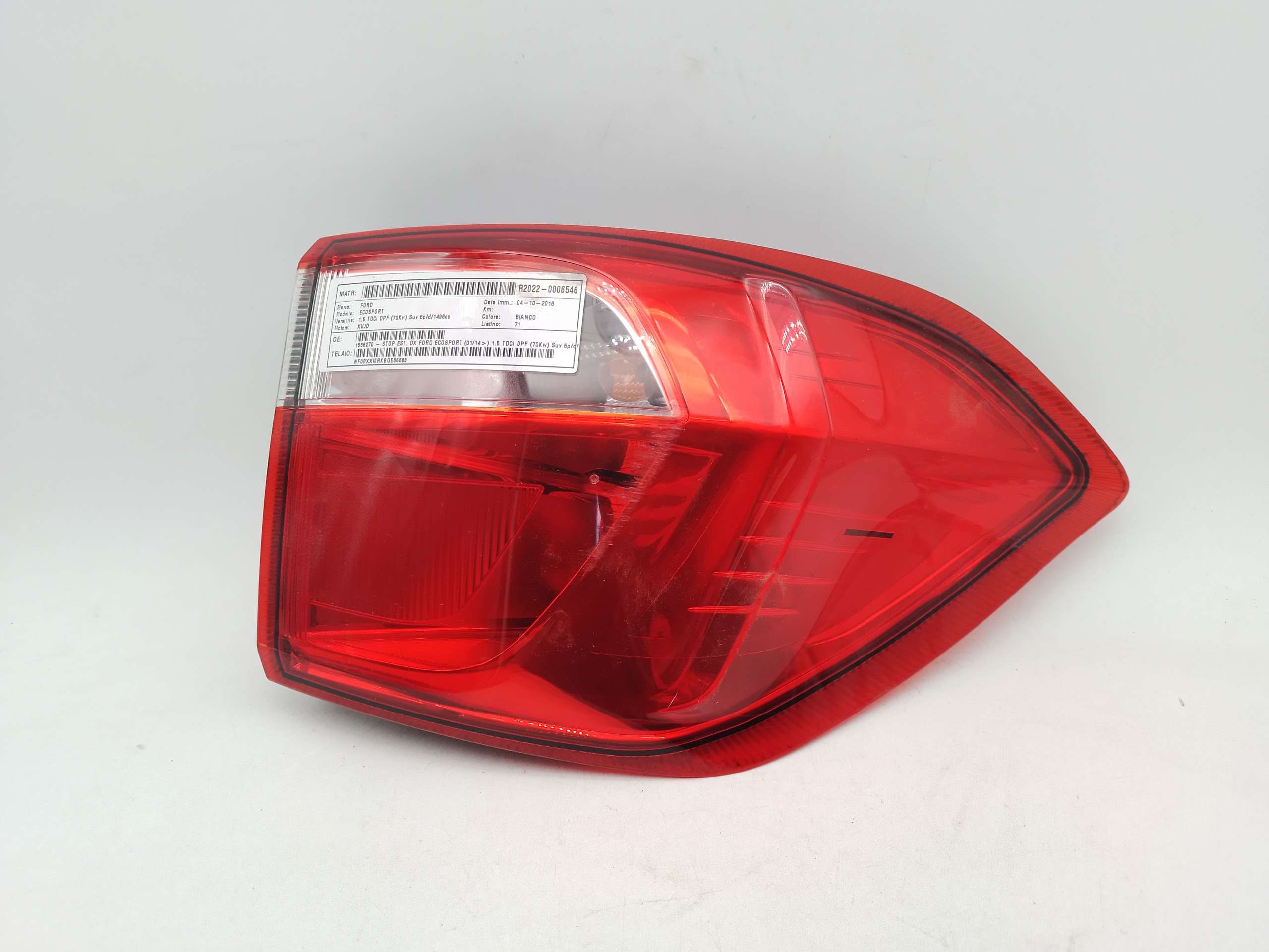 Fanale Posteriore esterno destro FORD ECOSPORT 2014