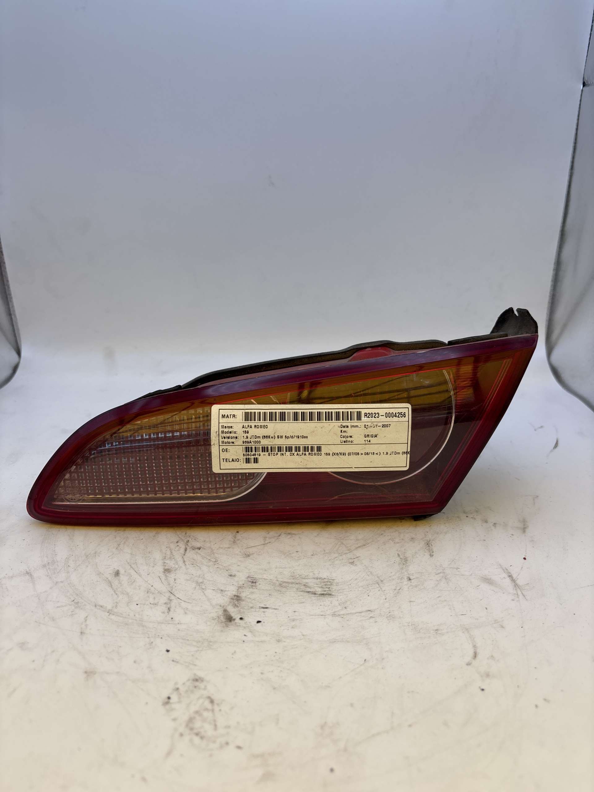 Fanale Posteriore interno destro ALFA ROMEO 159 2007