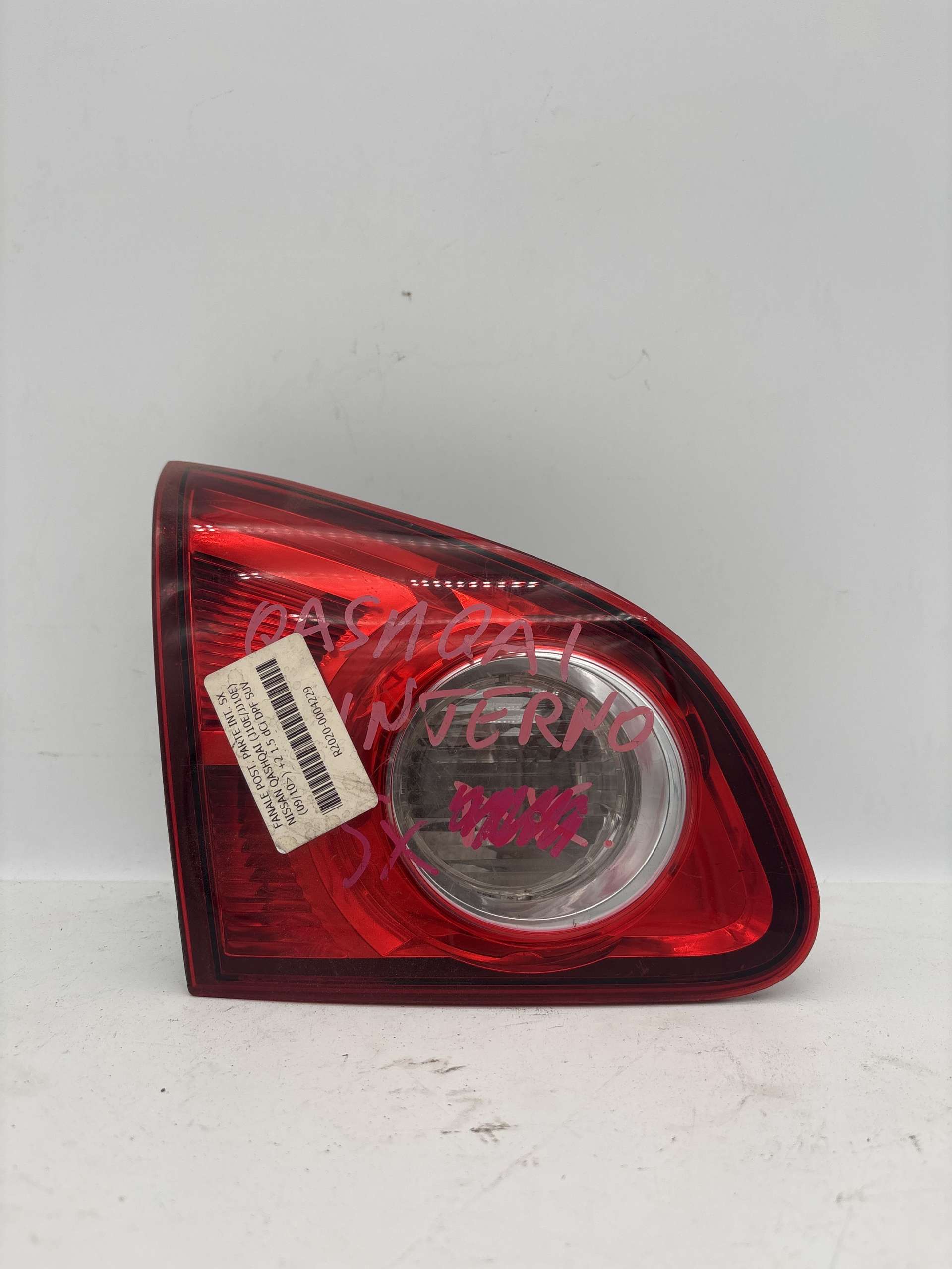 Fanale Posteriore interno sinistro NISSAN QASHQAI J10E-JJ10E 2007-2010