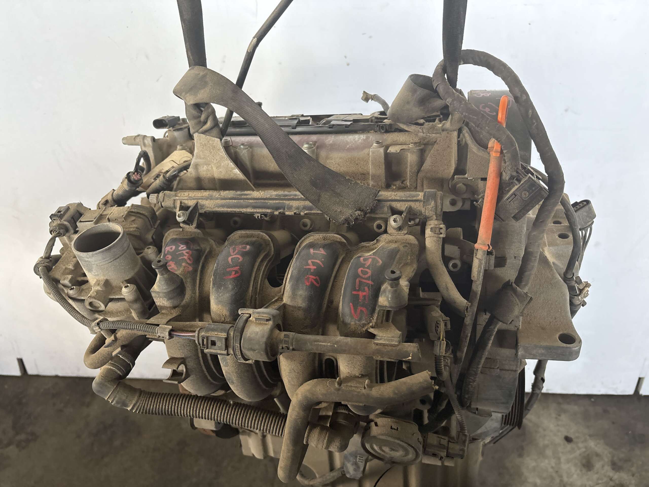 MOTORE VOLKSWAGEN GOLF 5 1.4 B BCA TARGA DA564FE 130.000 KM