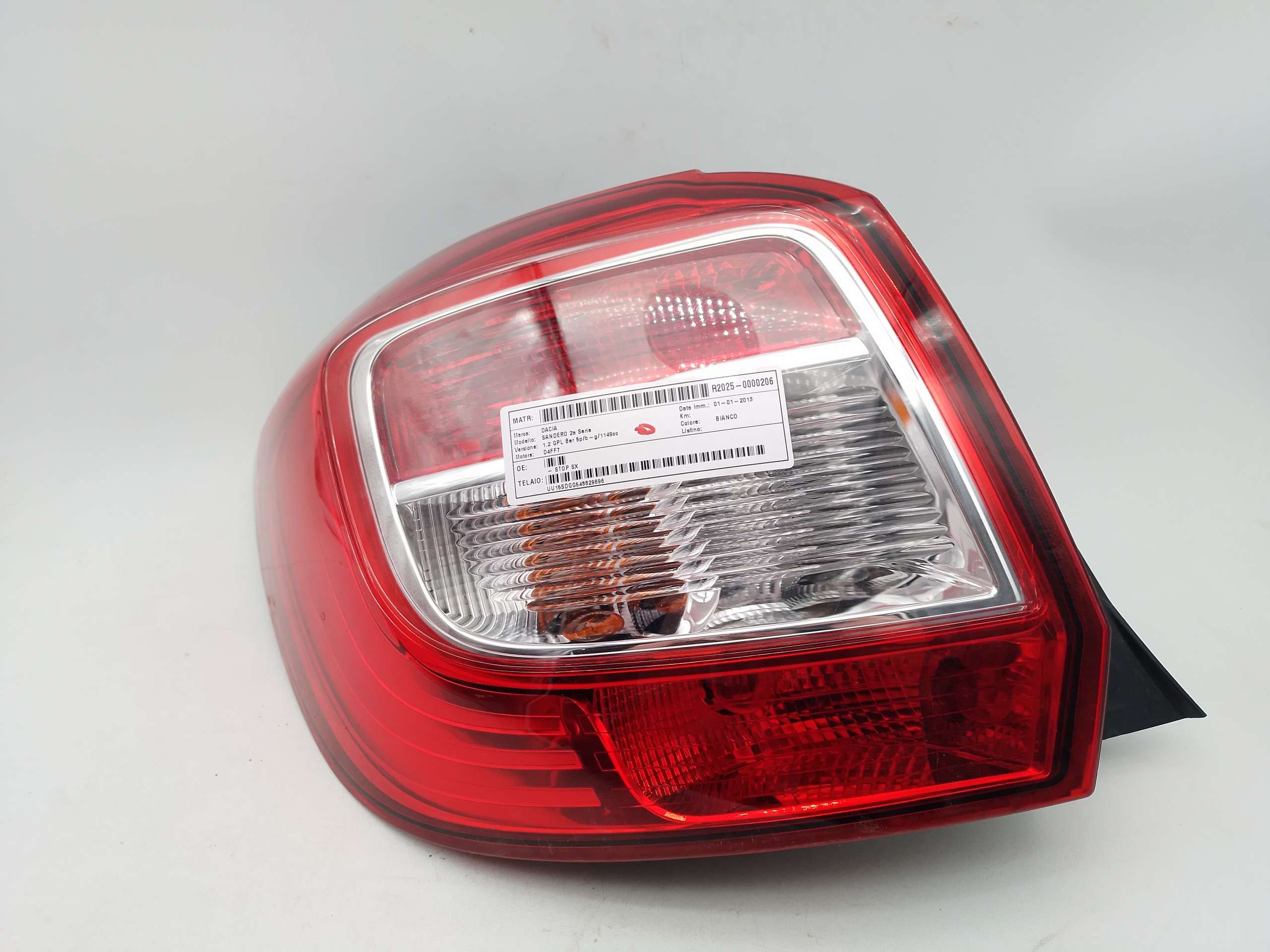 Fanale Posteriore sinistro DACIA SANDERO 2012